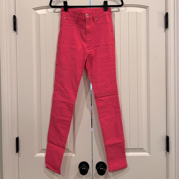 YMI Hyper-Stretch Jeggings • Fuschia - Picture 1 of 2